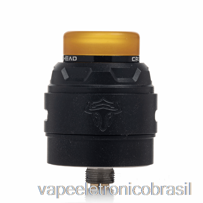 Vape Recarregável Thunderhead Creations Tauren Solo V1.5 24mm RDA Preto